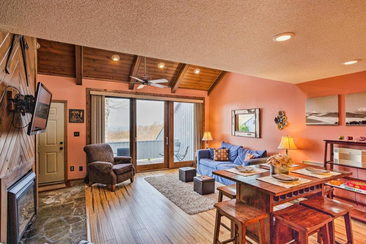 Pet-Friendly Beech Mountain Condo Steps To Slopes Eksteriør billede