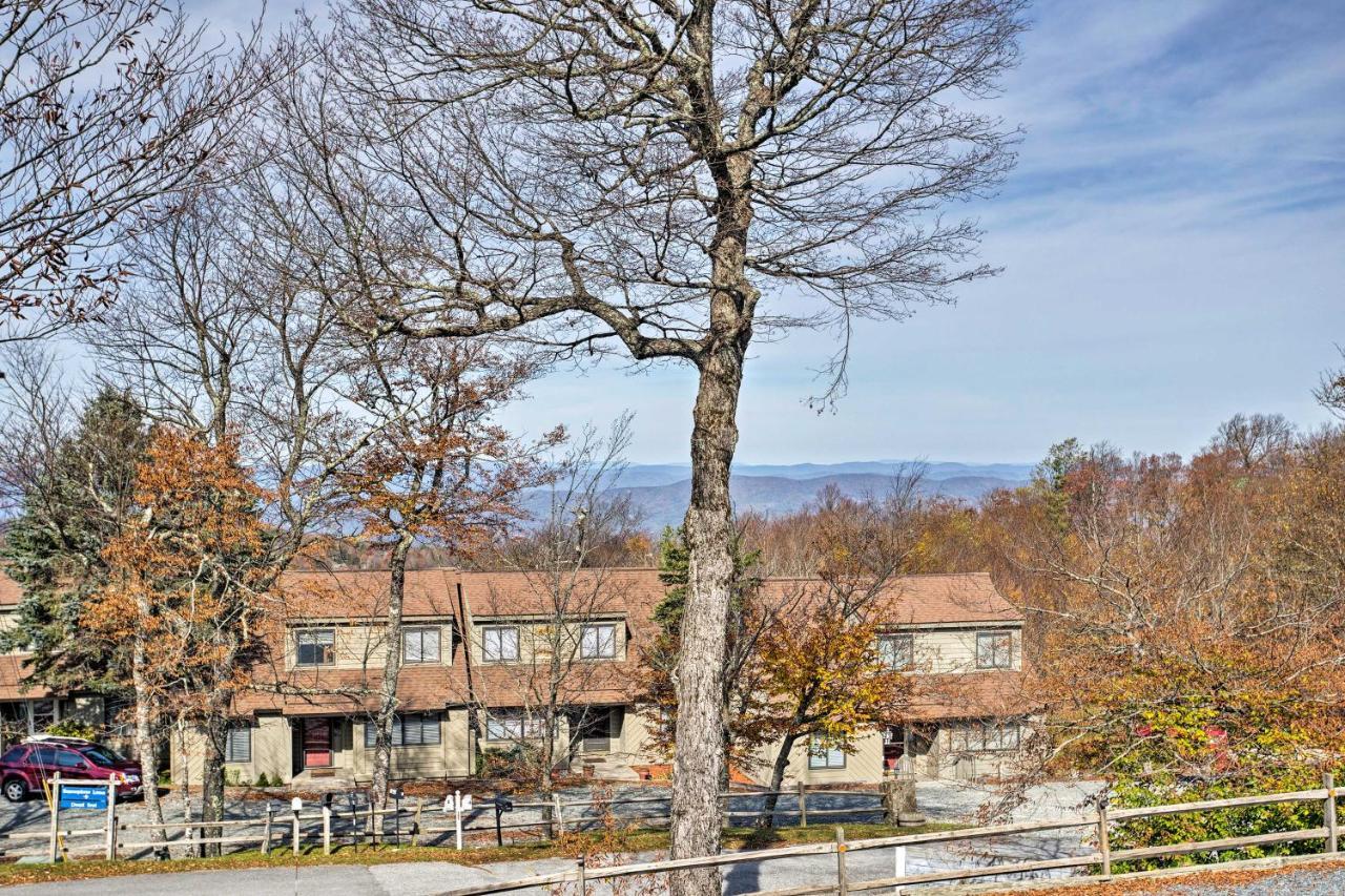Pet-Friendly Beech Mountain Condo Steps To Slopes Eksteriør billede